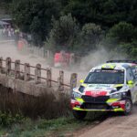 Angelo Pucci Grossi al via del Rally delle Marche